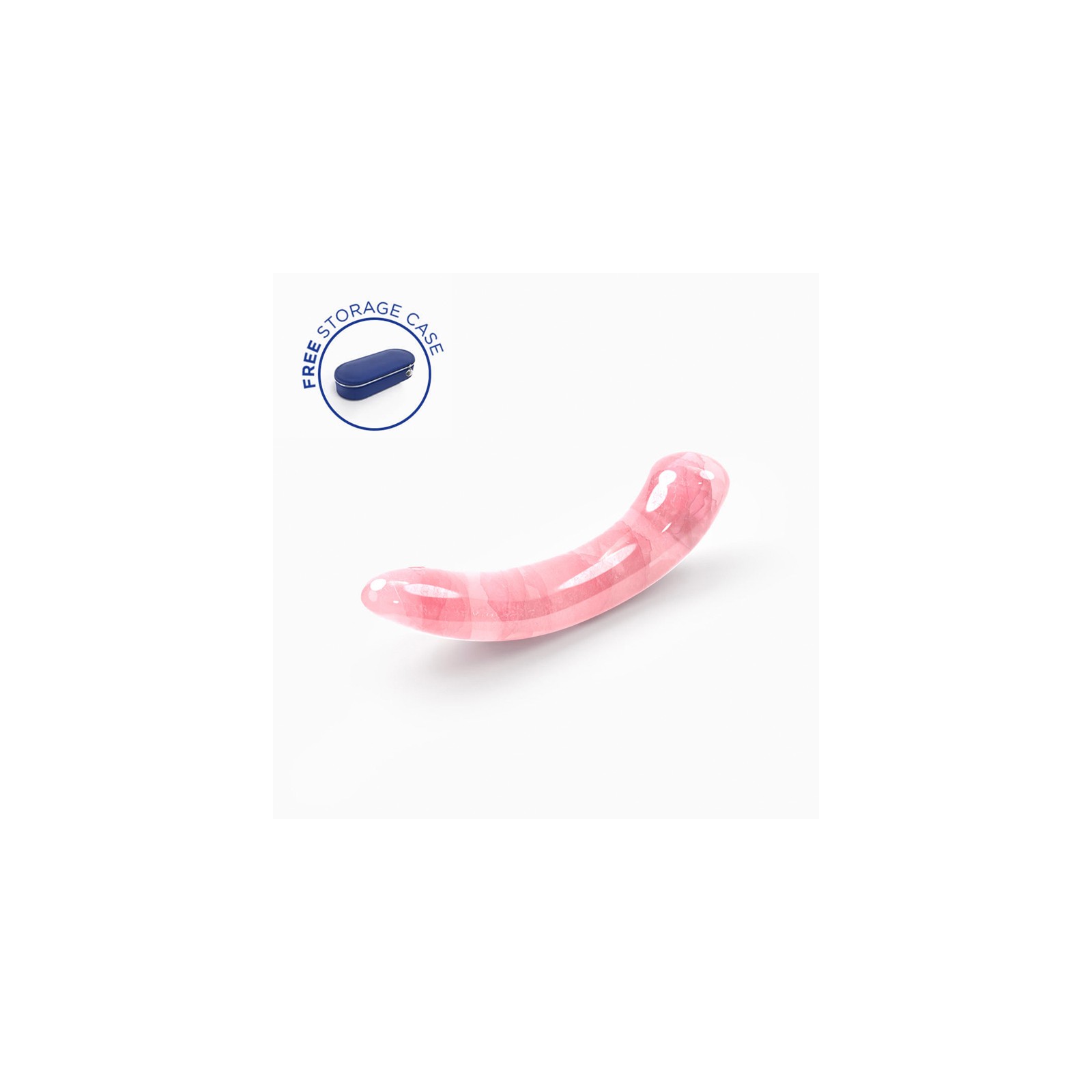 Biird Pixii Rose Quartz G-Spot Dildo