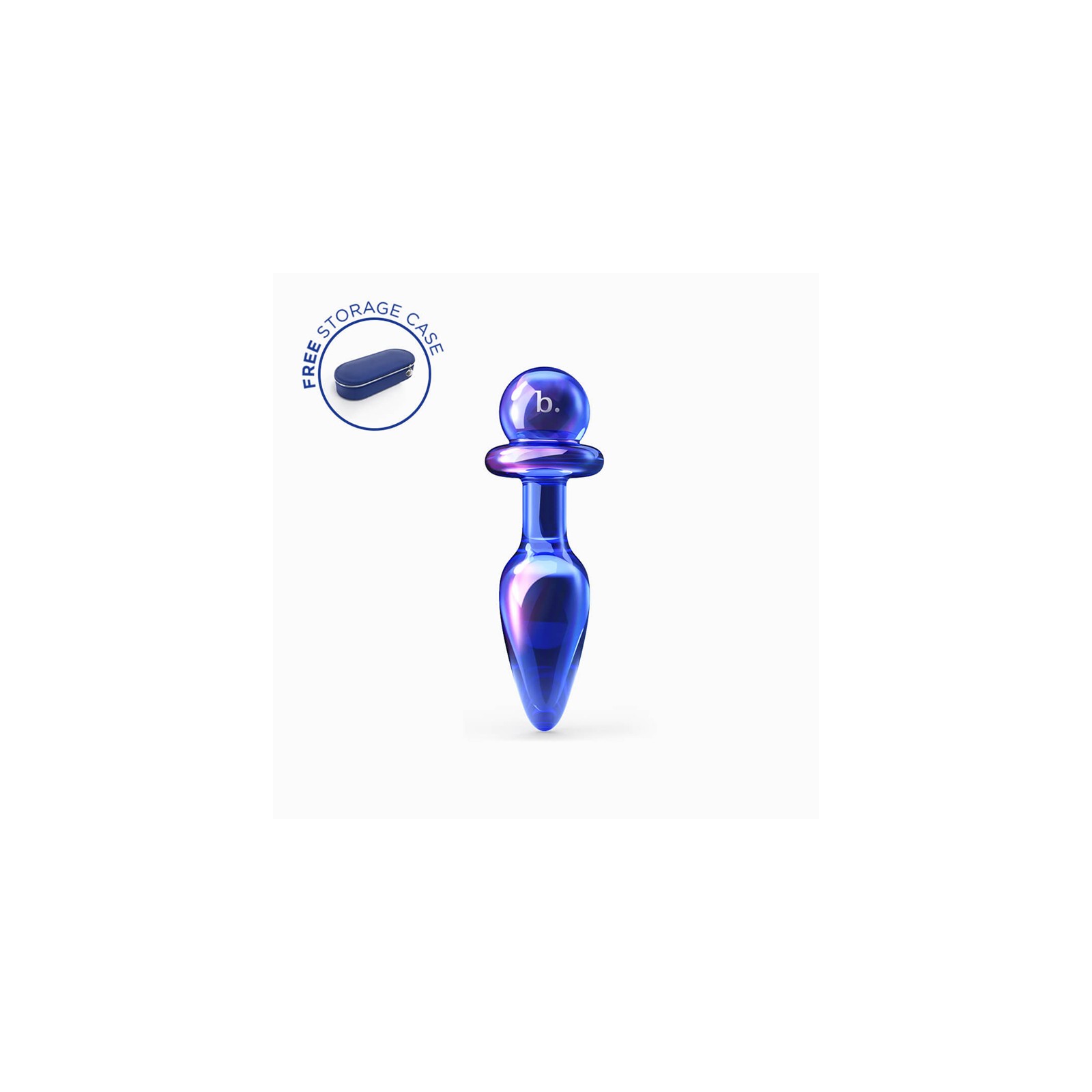 Biird Anii Glass Anal Plug - Elegant Sensation