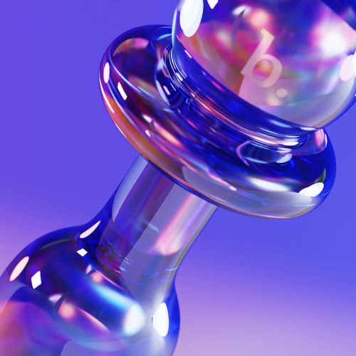 Biird Anii Glass Anal Plug - Elegant Sensation