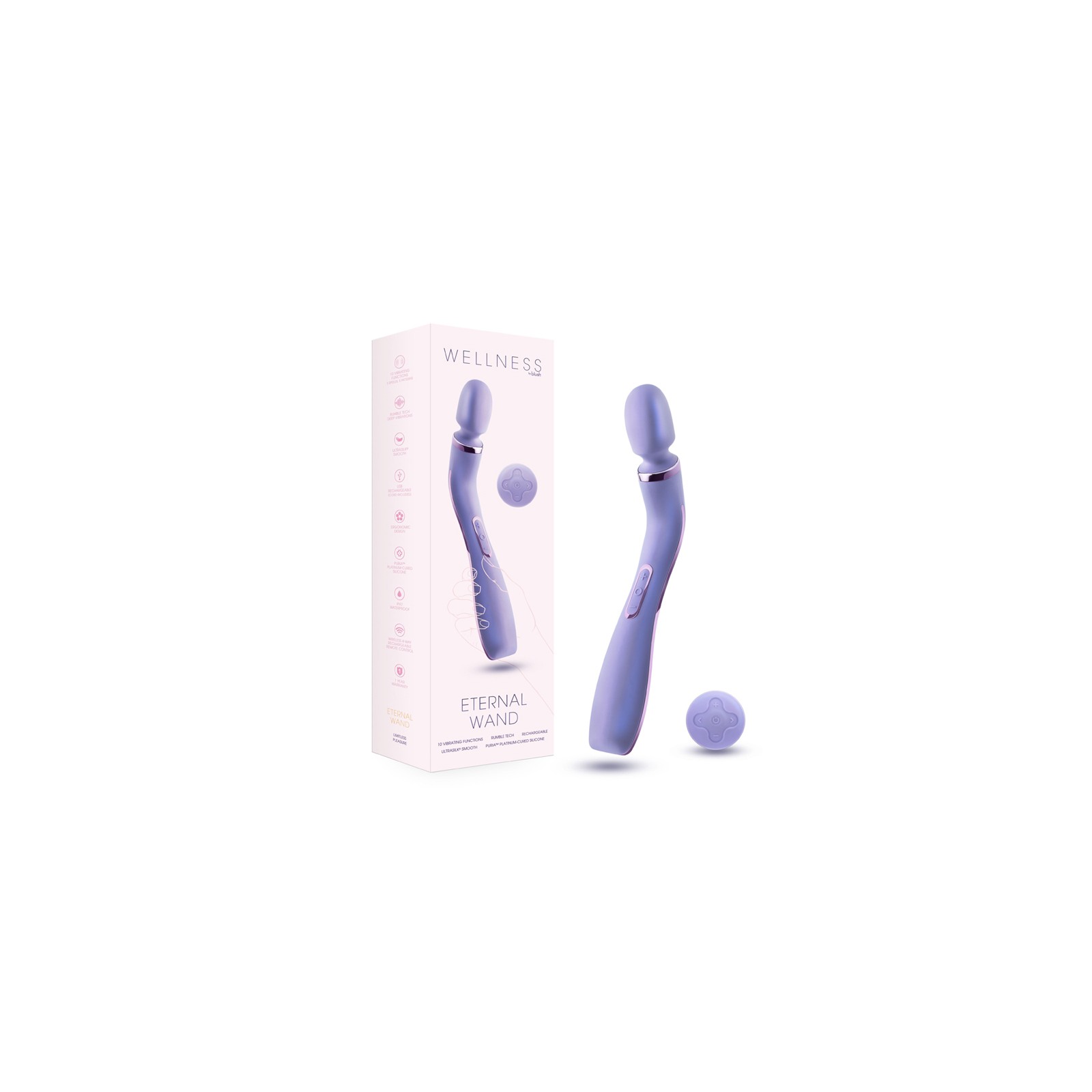 Wellness Eternal Wand Lavender - Rechargeable Massage Tool