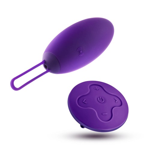 Huevo Vibrador Wellness Imara con Control Remoto Púrpura