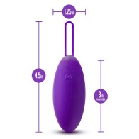 Huevo Vibrador Wellness Imara con Control Remoto Púrpura