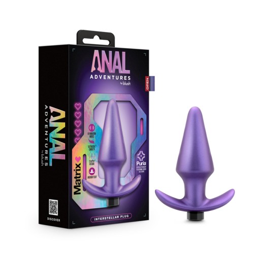 Plug Vibrante Interstellar Matrix para Placer Anal