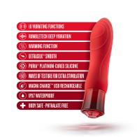 Oh My Gem Desire Ruby - Warming Vibrator for Enhanced Pleasure