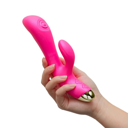 Vibrador Recargable de Silicona Aria Pleasin' AF