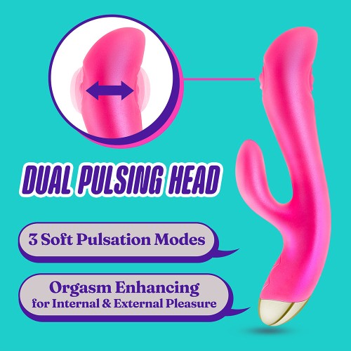 Vibrador Recargable de Silicona Aria Pleasin' AF