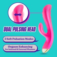 Vibrador Recargable de Silicona Aria Pleasin' AF