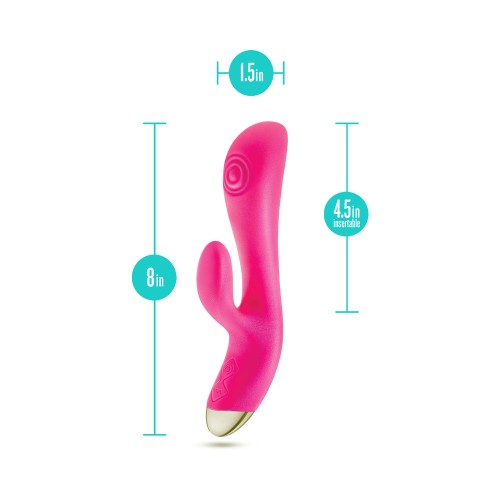 Vibrador Recargable de Silicona Aria Pleasin' AF