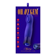 Vibrador Potenciador Oh My Gem Misterio Zafiro