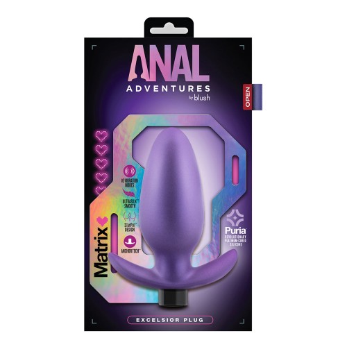 Anal Adventures Matrix Excelsior Plug Astro Violet