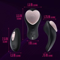 Temptasia Heartbeat Panty Vibe with Remote