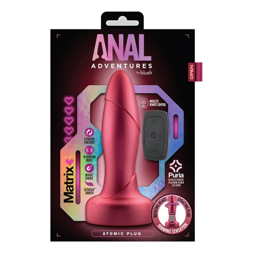 Plug Anal Matrix Atomic con Control Remoto - Placer Máximo