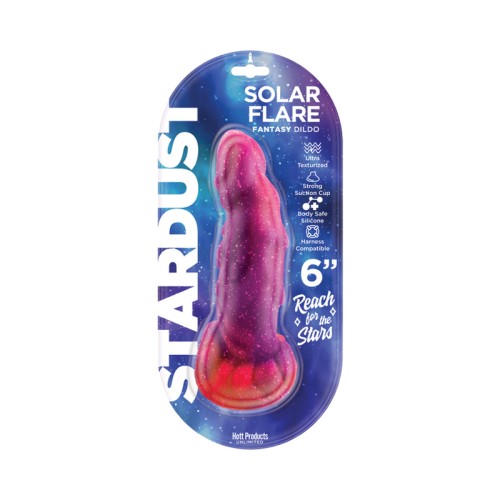 Dildo de Silicona Stardust Solar Flare de 5.7"