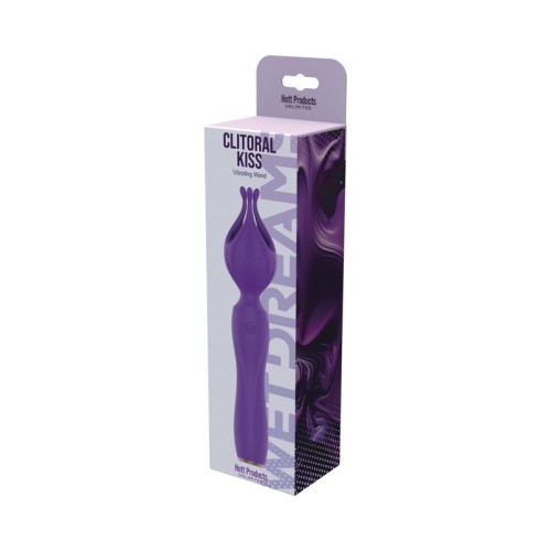 Vibrador de Silicona Clitoral Kiss Flower Petal