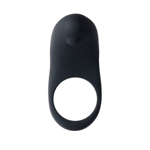 Anillo Vibrador Rev Recargable Negro