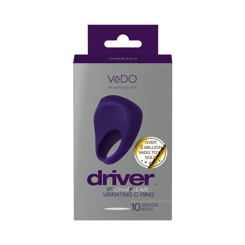 VeDO Driver Rechargeable Vibrating C-Ring for Ultimate Pleasure