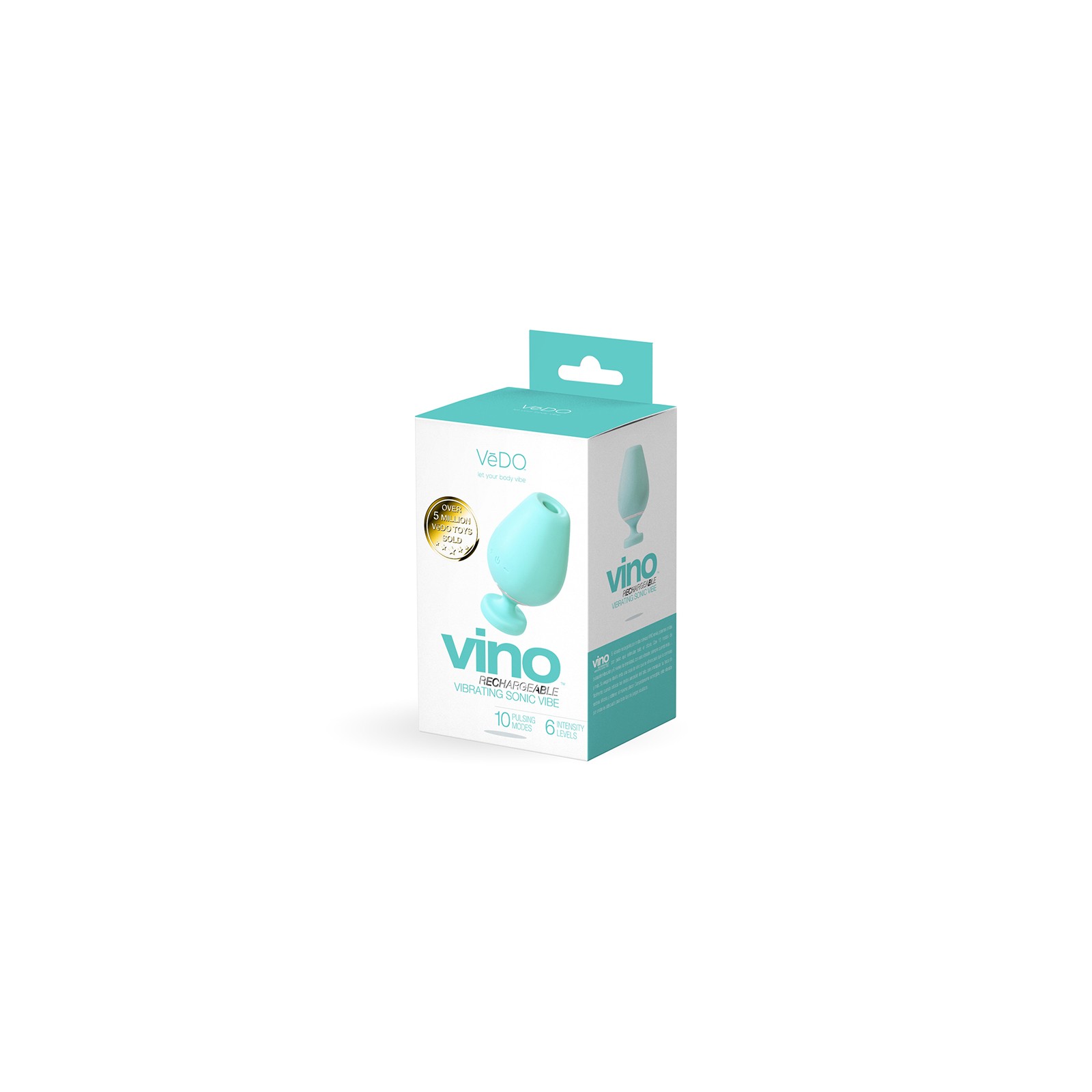 VeDO Vino Rechargeable Sonic Vibrator Turquoise