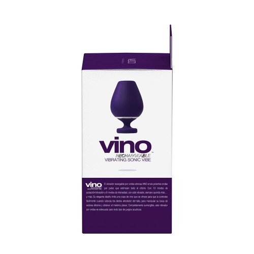 VeDO Vino Rechargeable Vibrating Sonic Vibe Purple