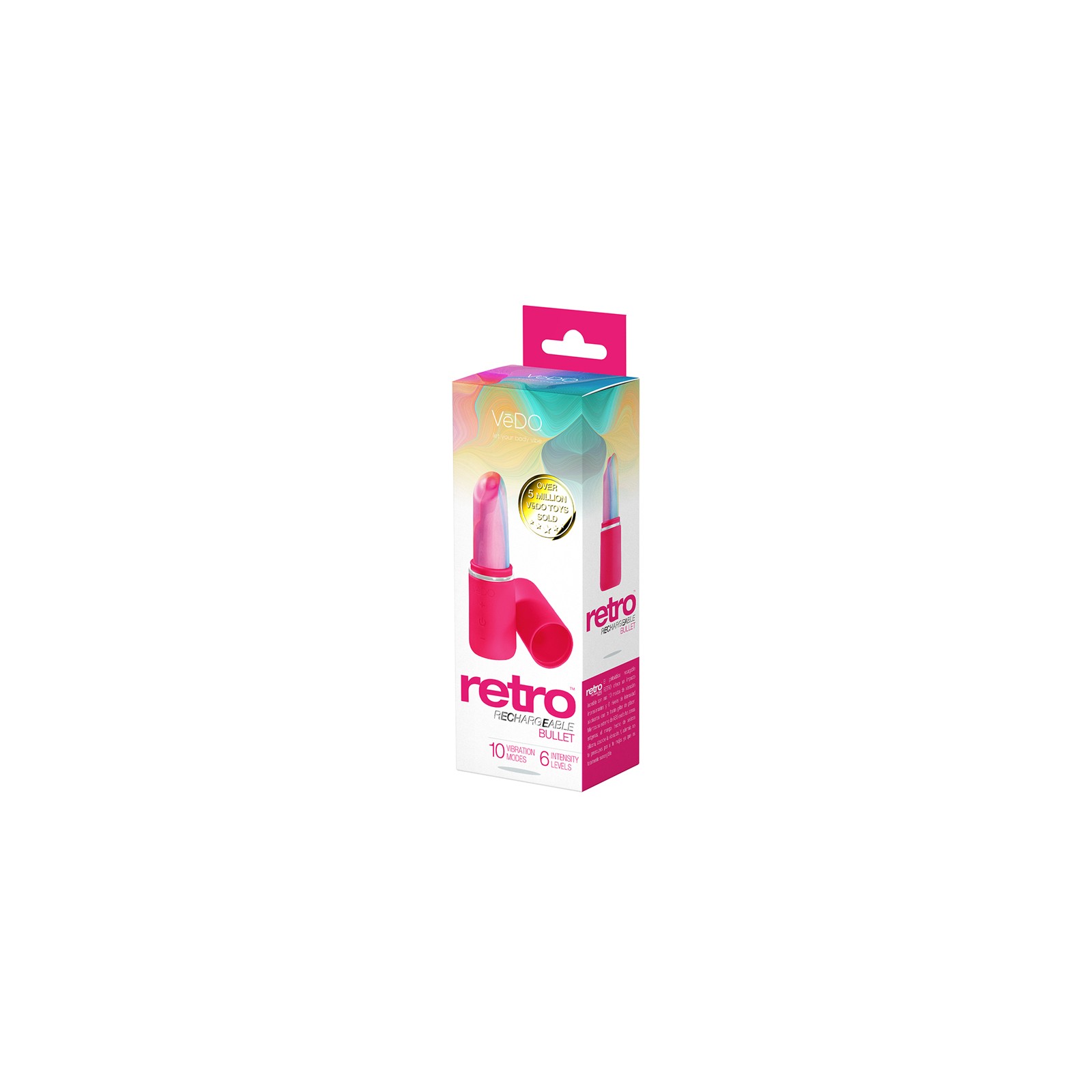 VeDO Retro Rechargeable Bullet Vibrator for Pleasure