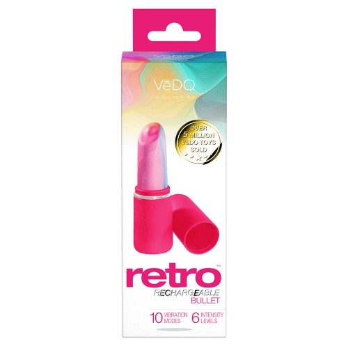 VeDO Retro Rechargeable Bullet Vibrator for Pleasure