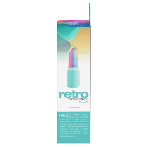 VeDO Retro Vibrador Bullet Recargable Turquesa