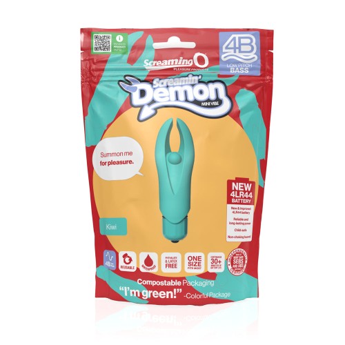 Screaming O 4B Demon Kiwi Mini Vibe - Powerful Clitoral Stimulation