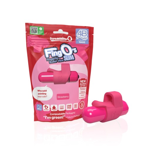 Screaming O 4B FingO Slim Finger Vibe for Intense Stimulation