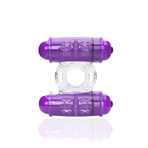 Anillo Vibrador Screaming O 4T Double Wammy para Parejas