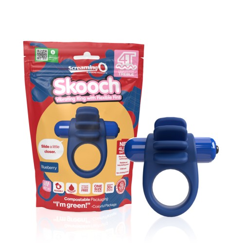 Screaming O 4T Skooch Anillo para el Pene Arándano