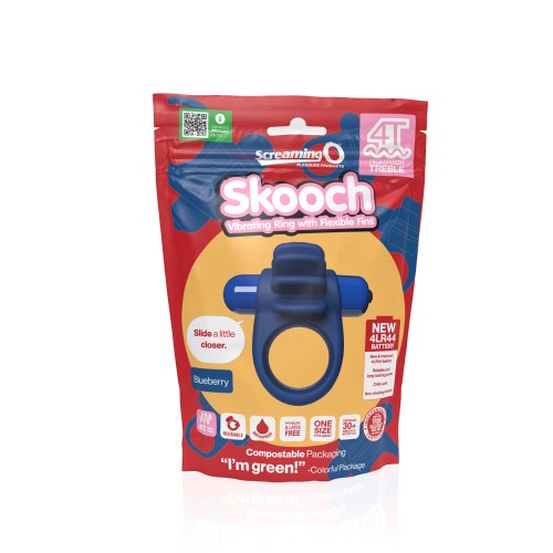 Screaming O 4T Skooch Anillo para el Pene Arándano