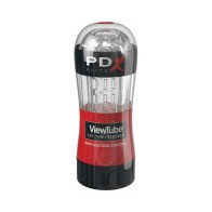 PDX Elite ViewTube 2 See-Thru Stroker for Intense Pleasure