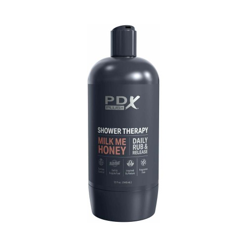 PDX Plus Shower Therapy Milk Me Honey Tan - Discreet Self-Care Stroker