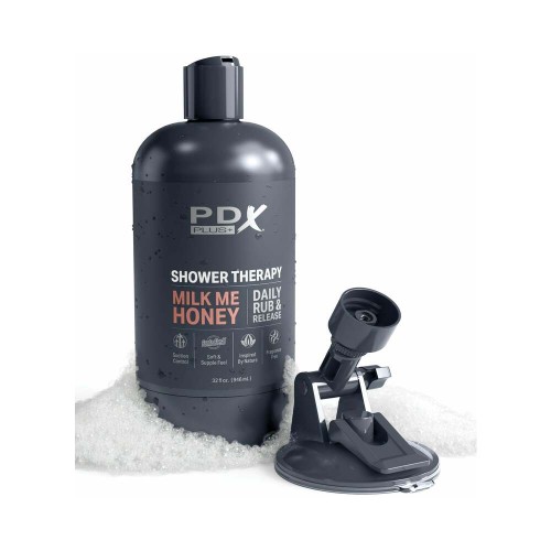 PDX Plus Shower Therapy Milk Me Honey Tan - Discreet Self-Care Stroker