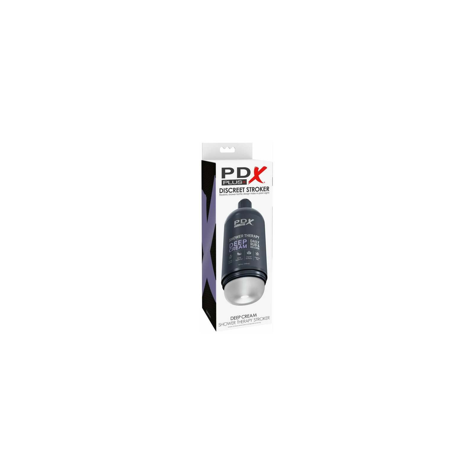 PDX Plus Shower Therapy Stroker Discreet Design