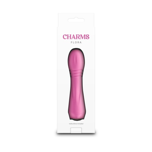 Charms Flora Coral Vibrator - Elegant Pleasure