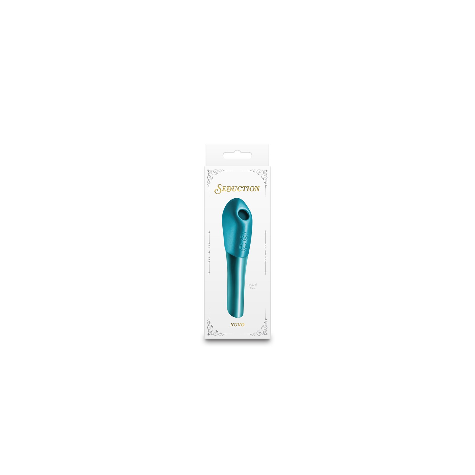 Seduction Nuvo Mini Vibe - Metallic Teal for Ultimate Pleasure