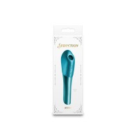 Vibrador Mini Seduction Nuvo - Metalizado Teal para el Placer Máximo