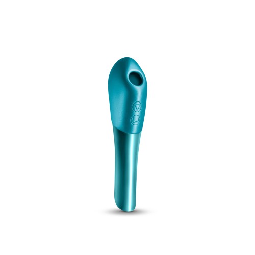 Vibrador Mini Seduction Nuvo - Metalizado Teal para el Placer Máximo