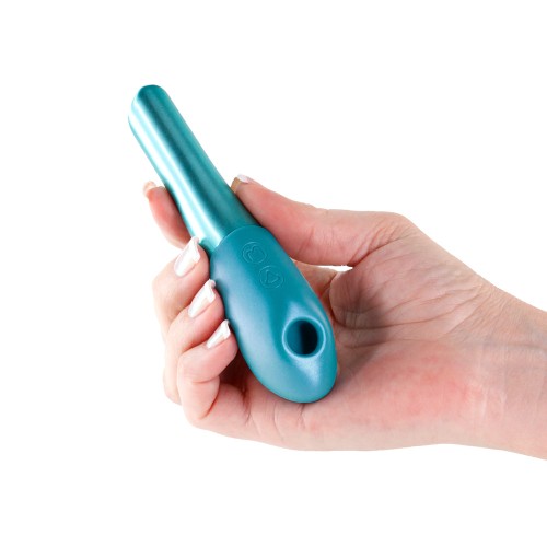 Seduction Nuvo Mini Vibe - Metallic Teal for Ultimate Pleasure