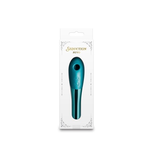 Vibrador Mini Seduction Nuvo - Metalizado Teal para el Placer Máximo