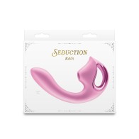 Vibrador Metálico Rosa Kaia de Seduction