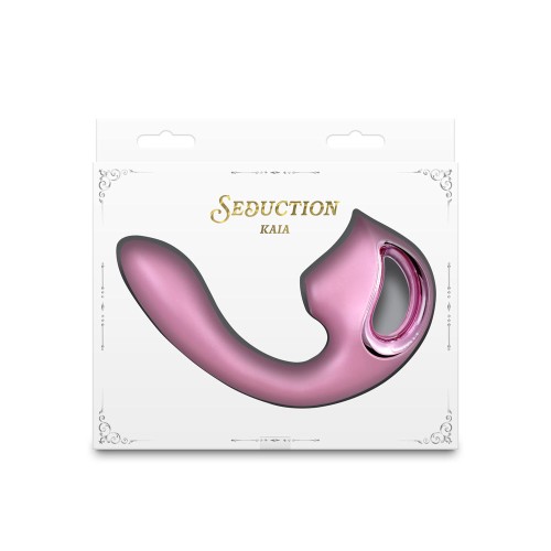 Seduction Kaia Metallic Pink Vibrator