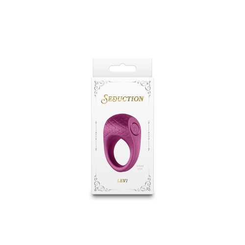 Seduction Levi Metallic Vibrating Cock Ring