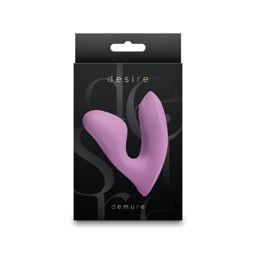 Desire Demure Blush Travel-Friendly Vibrator