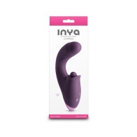 Vibrador INYA Caprice Púrpura - Estimulación del G-Spot y Clítoris