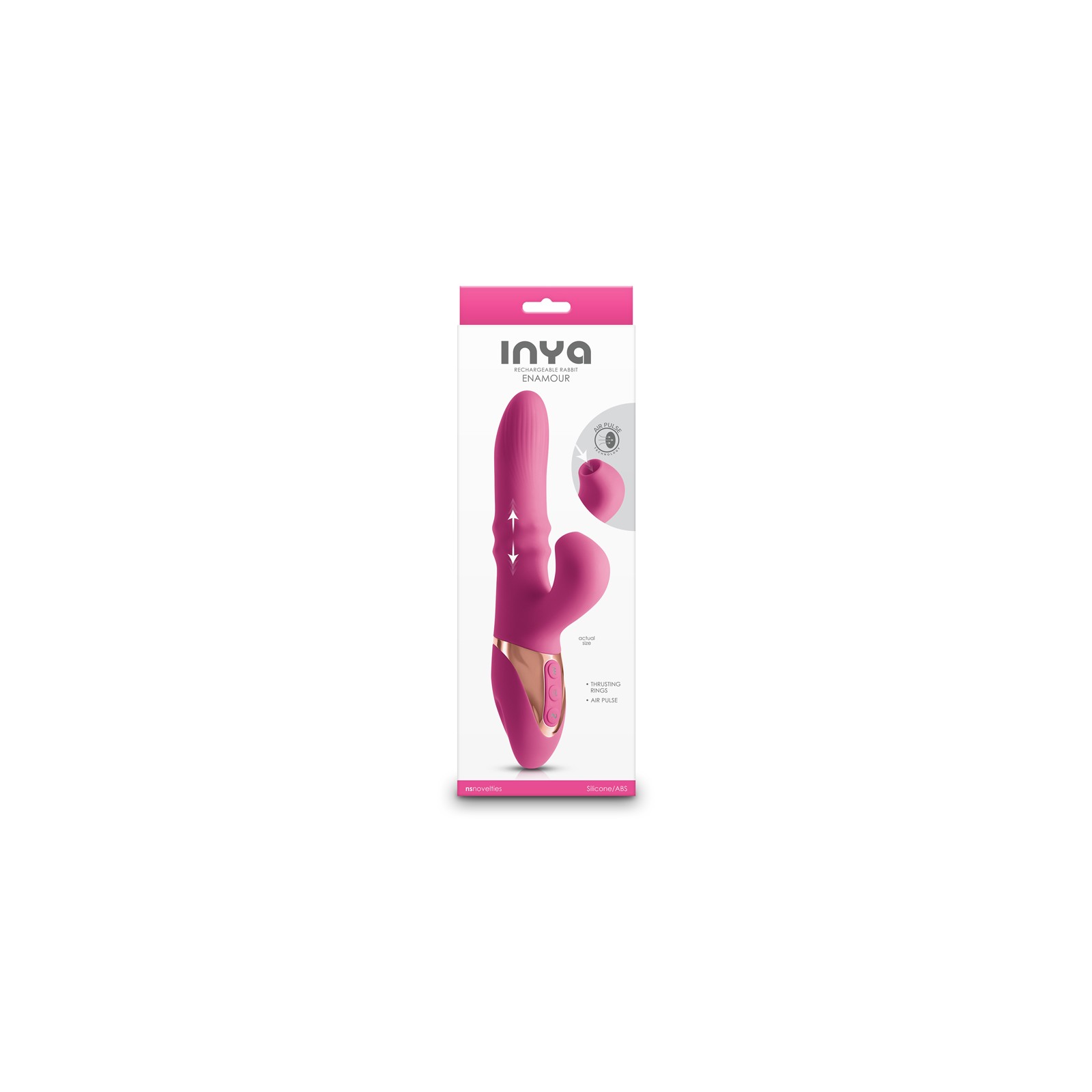 INYA Enamour Vibrador Conejo Rosa