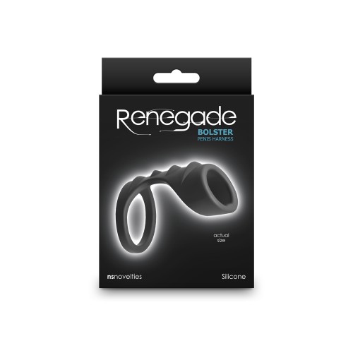 Bolster Renegade Negro - Anillo para el Pene de Rendimiento