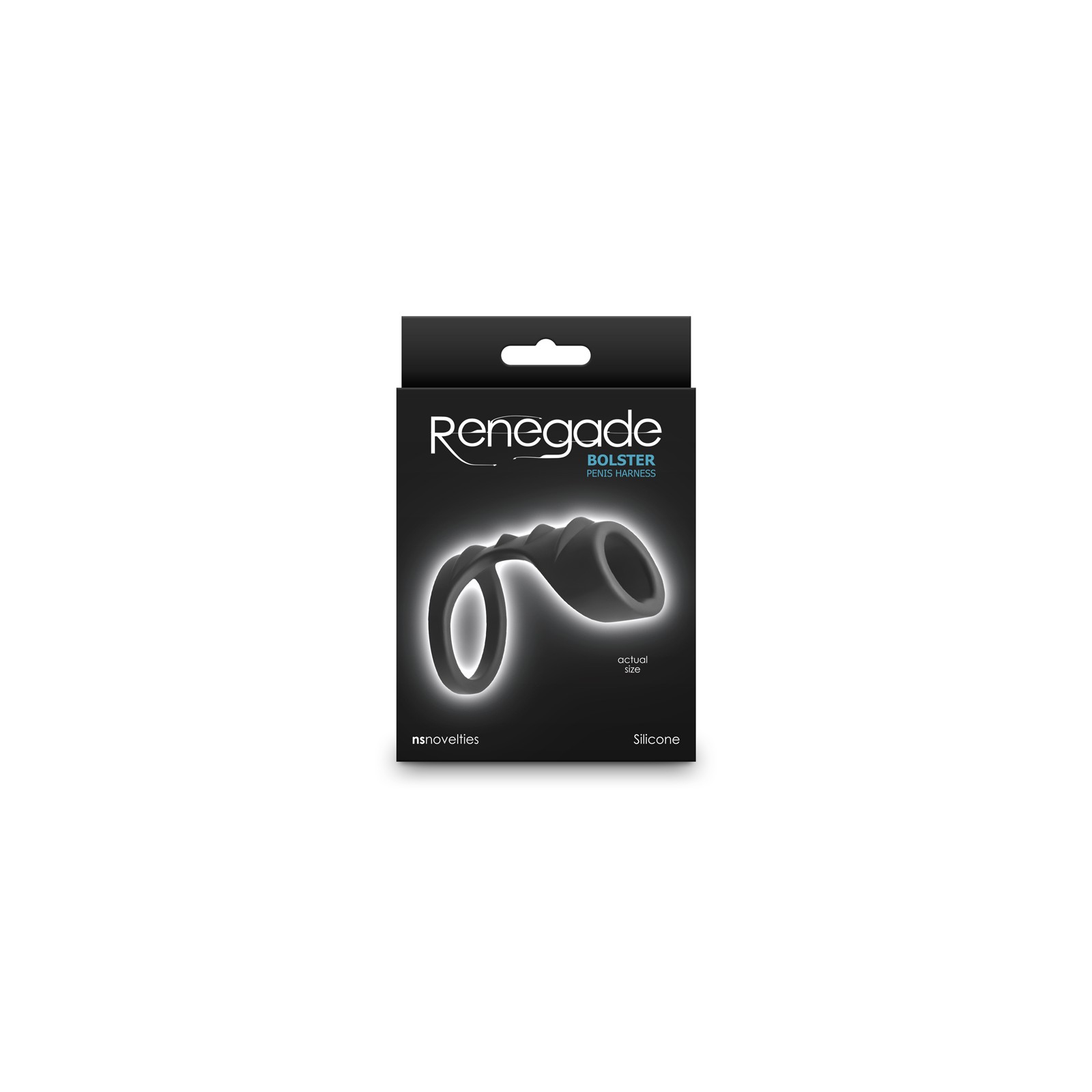 Bolster Renegade Negro - Anillo para el Pene de Rendimiento