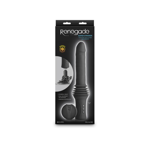 Renegade Super Stroker Black - Ultimate Pounding Pleasure