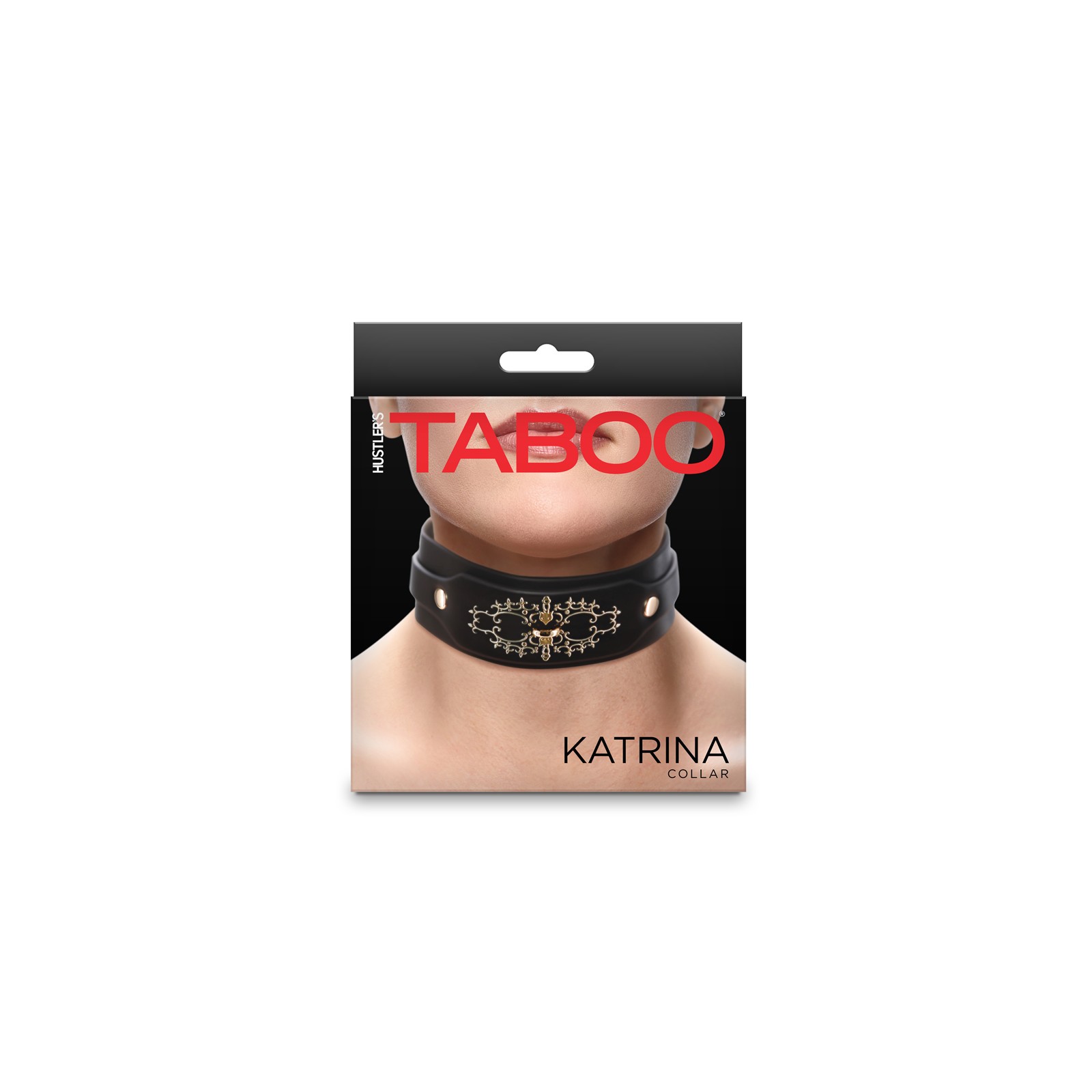 Collar Negra Katrina de Hustler Taboo